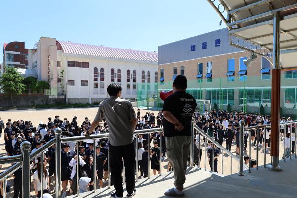 2026학년도 웅상고등학교 1학기 민방위 훈련